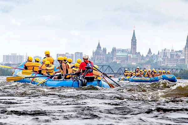 Ottawa City Rafting Team Building Experience